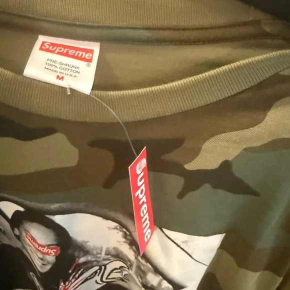 Supreme Camouflage Graphic Tee - Picture 2 of 5